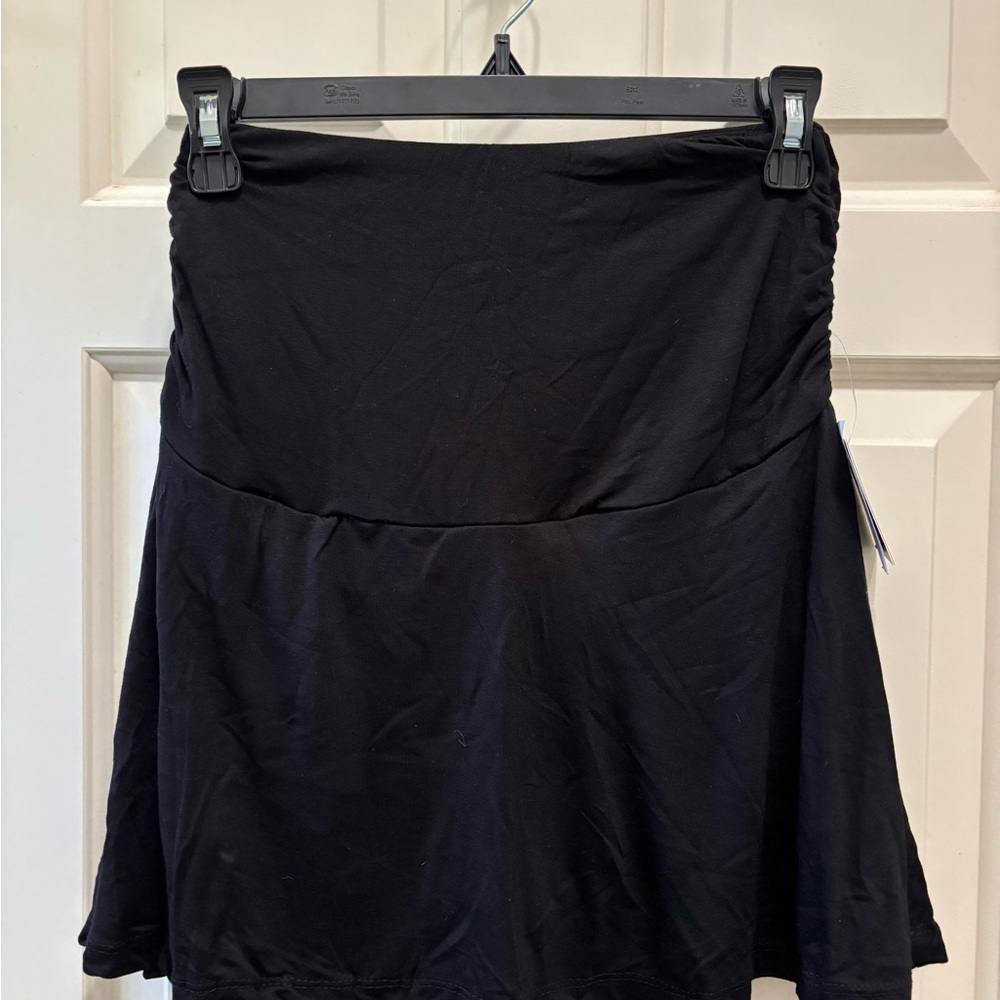Harper Black Mini Skirt
